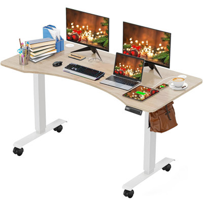 Bureau pour travailler debout à hauteur réglable