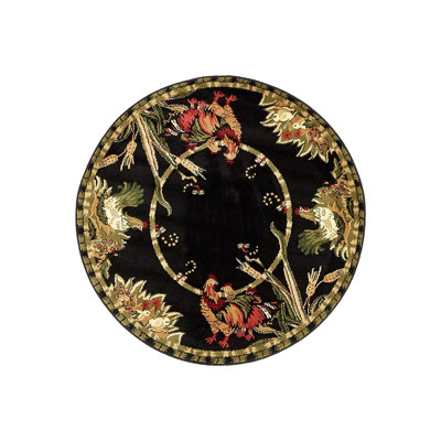 Floral Area Rug
