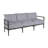 Santa Barbara Aluminum Sofa - Slate Gray-84679841-120640859-84679832