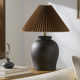Chemise 22" Ceramic Table Lamp