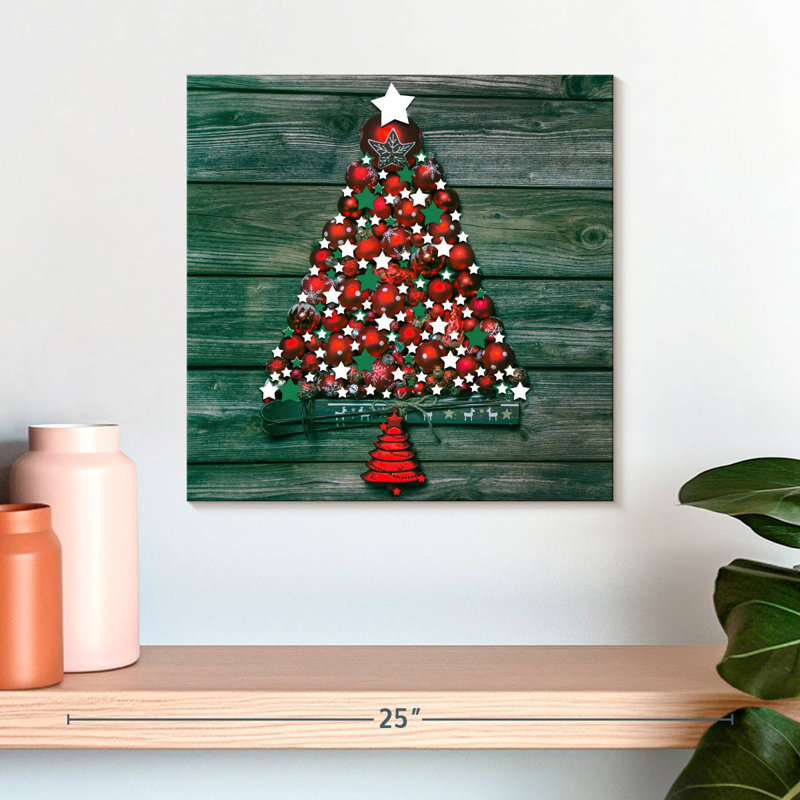 Lelend Xmas Tree, 16" H x 16" W