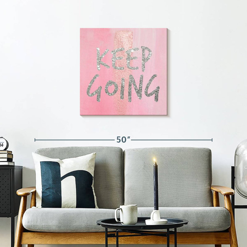 Tergel Keep Going III, 24" H x 24" W