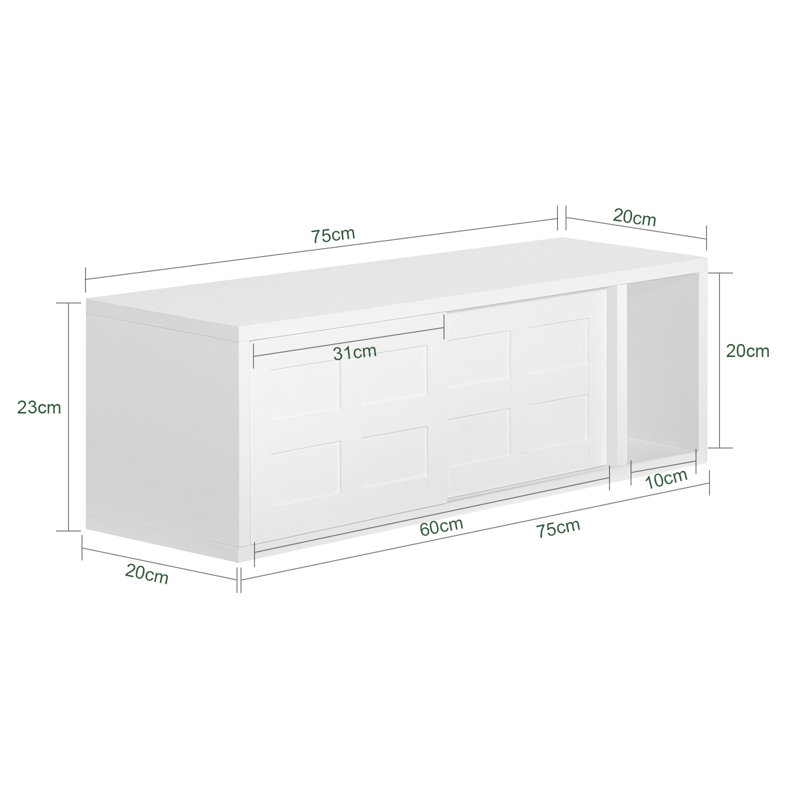 Grandview Engineered Wood Wall Storage Coat Rack