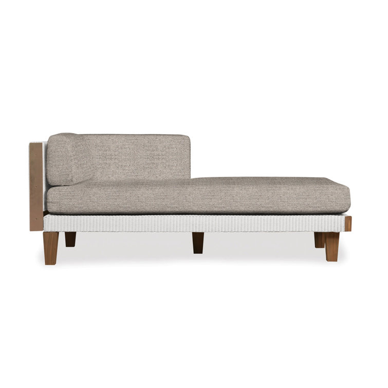 Catalina Outdoor Teak Chaise Lounge