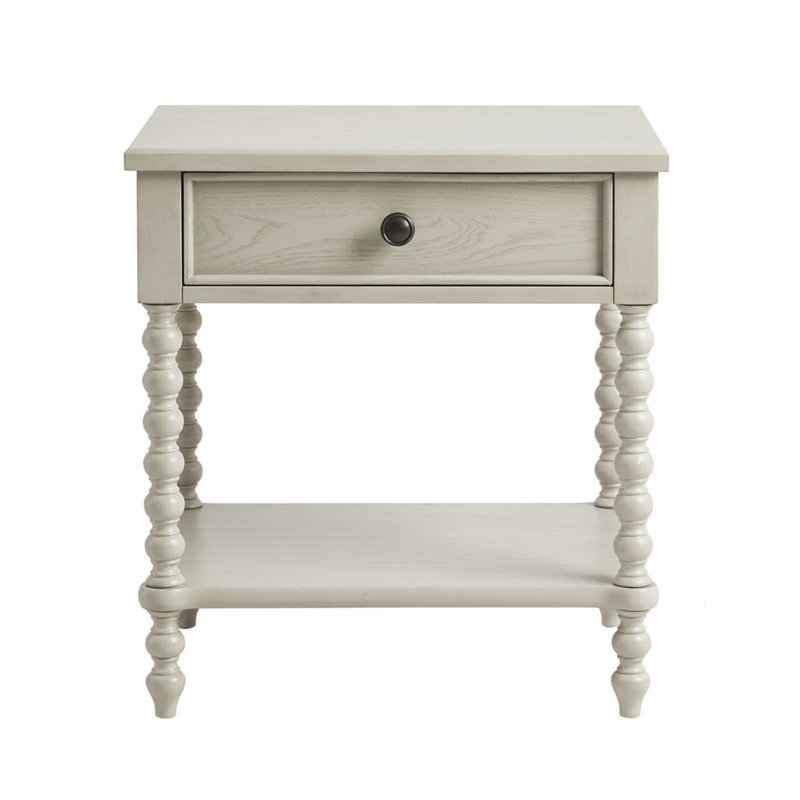 Table de chevet crème antique