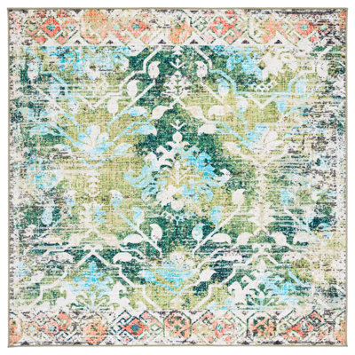 Gurgen Riviera Performance Machine Washable Floral Rug