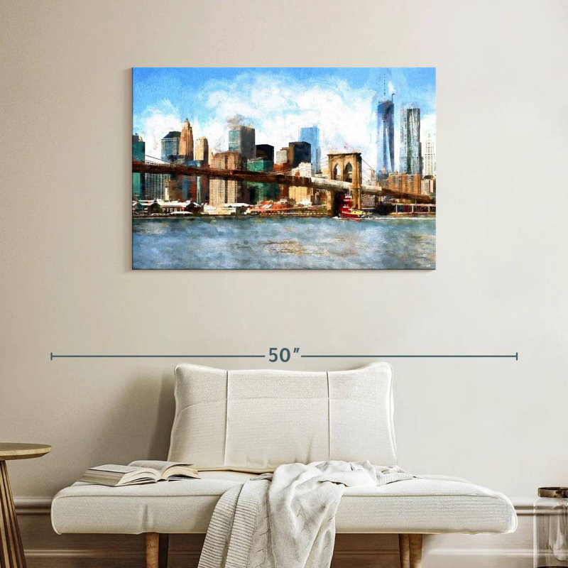 Pont Nicci Brooklyn, New York, H 26 po x l 39 po
