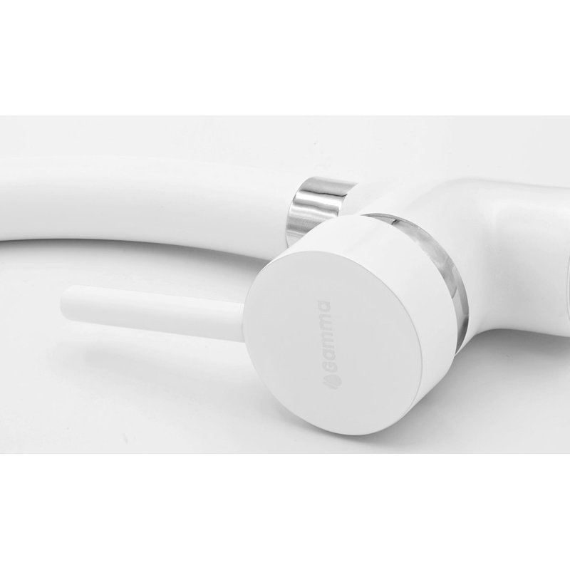 Belfry Kitchen Winnfield Kitchen Faucet, White