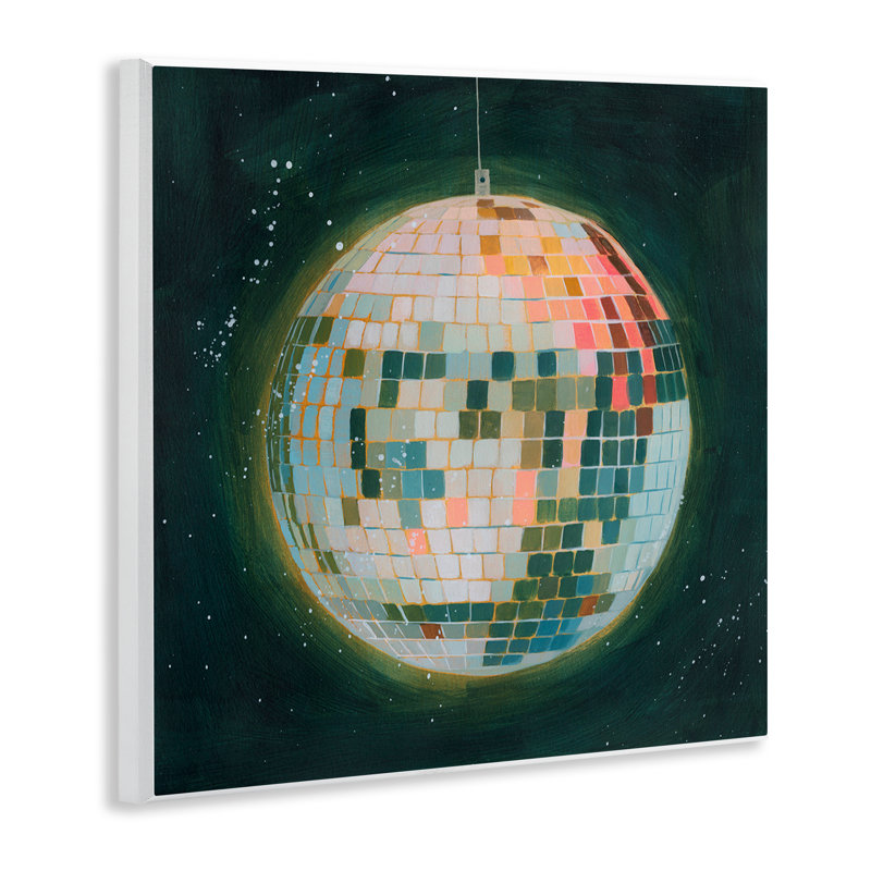 "Disco Ball in Space", art mural par Grace Popp