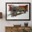 Country Store Wagon - Reproduction de photo sur papier encadrée-1284668615-1284668612