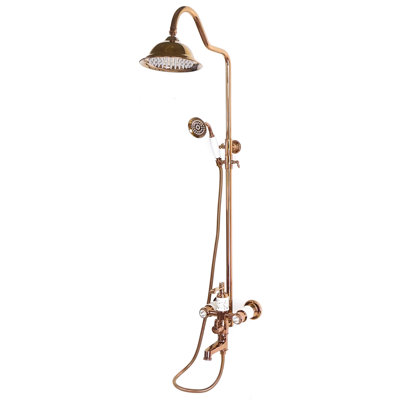 Michalak Mixer Shower with Dual Shower Head