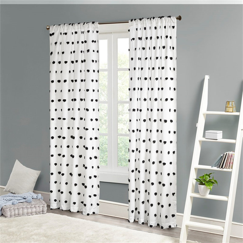 Teniyah Curtain, 50" W x 63" L