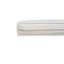 Méridienne de patio d'extérieur réglable en bois avec coussins pour petits espaces, finition naturelle + coussin beige
