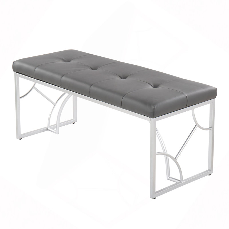 Banc contemporain, pour une élégance moderne et des sièges confortables, Gris