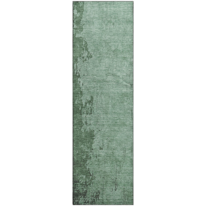 Premium Machine Washable Woodson AMF1912 Abstract Rug, Runner 2'3" x 7'6"