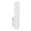 Queen Size Murphy Wall Bed with Closet, Drawers & Shelves – Space-Saving Folding Wall Bed,White-1614675555