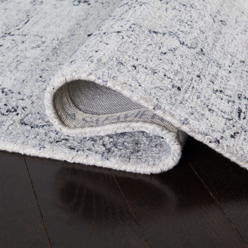 Hughley Hand Woven Wool and Polyester Oriental Area Rug , Rectangle 3' x 5'