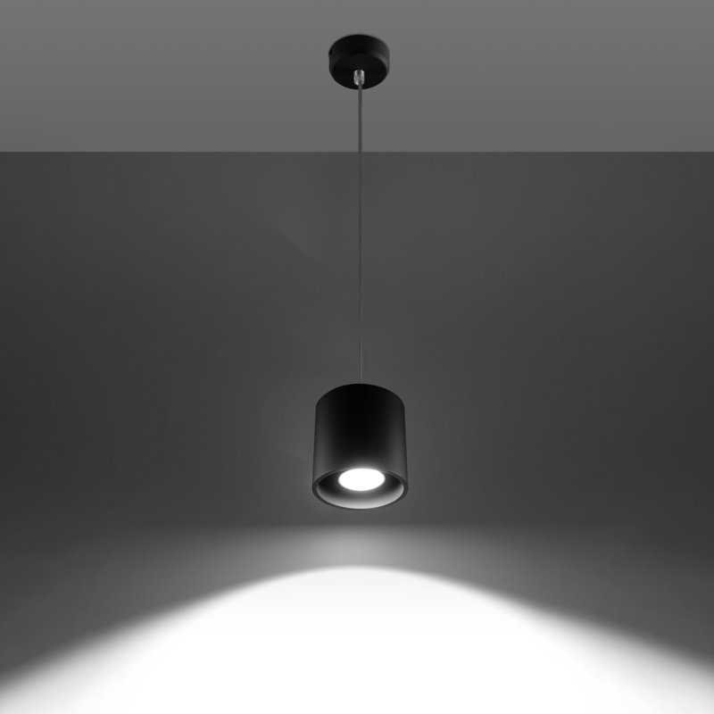Orbis 1 1 - Light Drum Pendant, Black, Black, Black