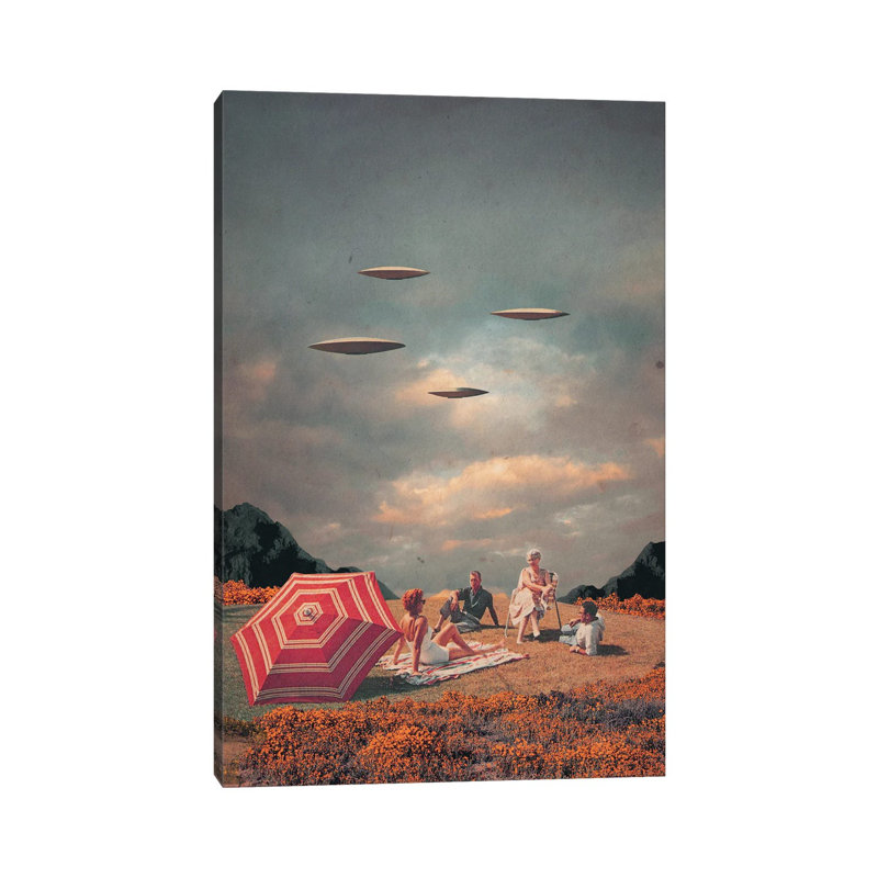 «Pretend Ils Neve Came» par Frank Moth, impression sur toile tendue, H 12 po x l 8 po x P 0,75 po