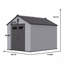 Remise de rangement en plastique pour jardin-118091671