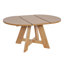 Ensemble de table de salle à manger extensible ronde pour 4 personnes TopMAX, ensemble de table de cuisine avec rallonge amovible de 18 pouces et 4 chaises de salle à manger rembourrées pour petits espaces, 5 pièces-2049165591