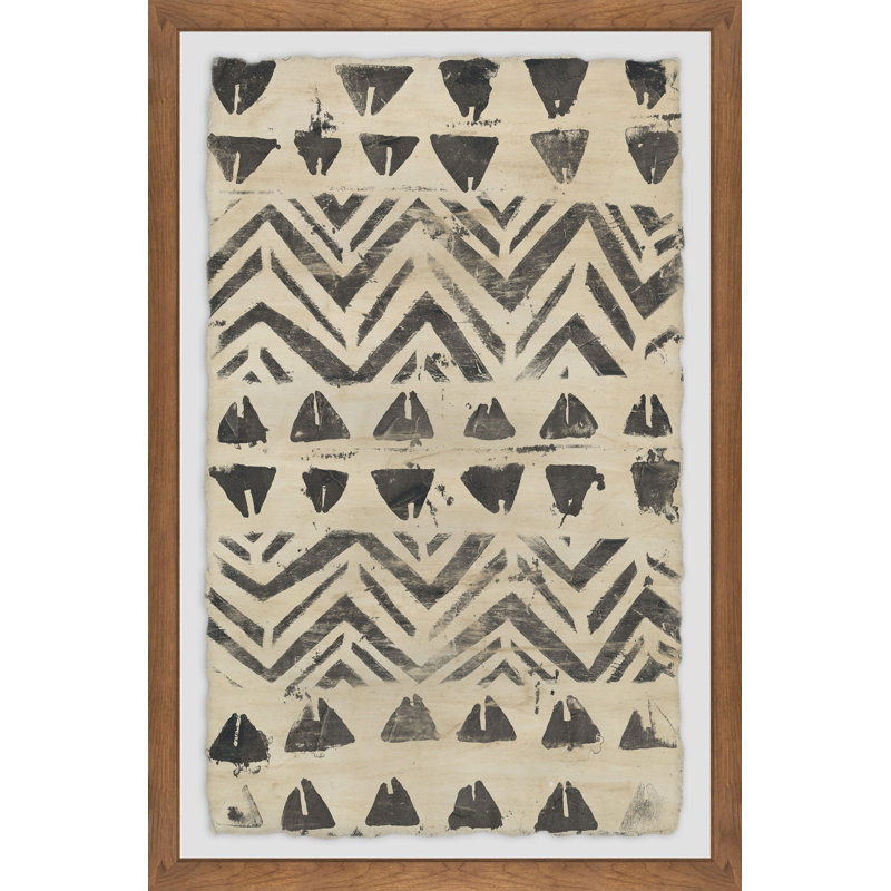 " Pattern Bazaar III " Painting Print, 18" H x 12" W x 3.5" D