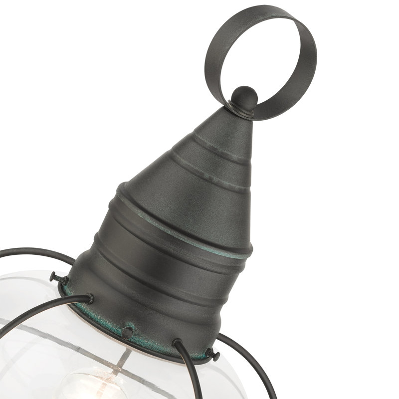 Aster Transparent Lantern Head, Charcoal