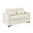 Ornella Modern 4 in1 Loveseat Sofa Bed with Armrests & Storage Pockets-118564484