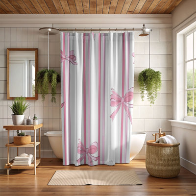 Bow Grace - Premium Shower Curtain 71