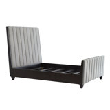 Channel Upholstered Bed