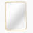 Metal Framed Rectangular Bathrrom Mirror For Wall.-114236565-114236567