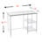 Layton Metal/Glass Student Desk