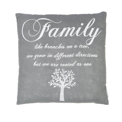 Family Tree Linen Pillow