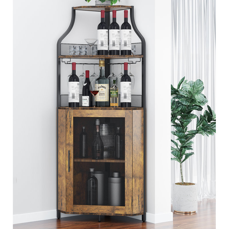 12.7cm Wine Bar, Brown
