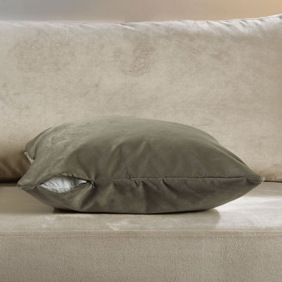 Matte Velvet Cushion Cover - 1 Pc