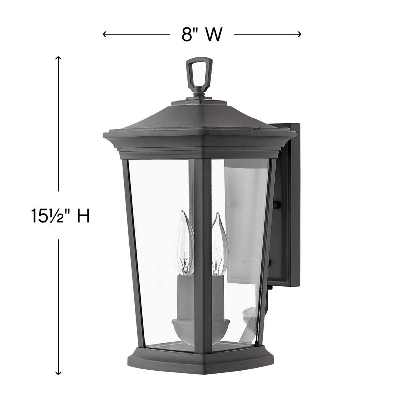 Bromley 2-Light Outdoor Wall Lantern