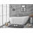 Jakeena 70'' x 31.5'' Freestanding Soaking Acrylic Bathtub