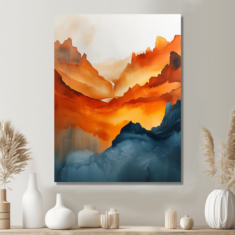 Novaleah - Landscapes Canvas Wall Art, Toile tendue, Ne s’applique pas, H 20 po x l 12 po