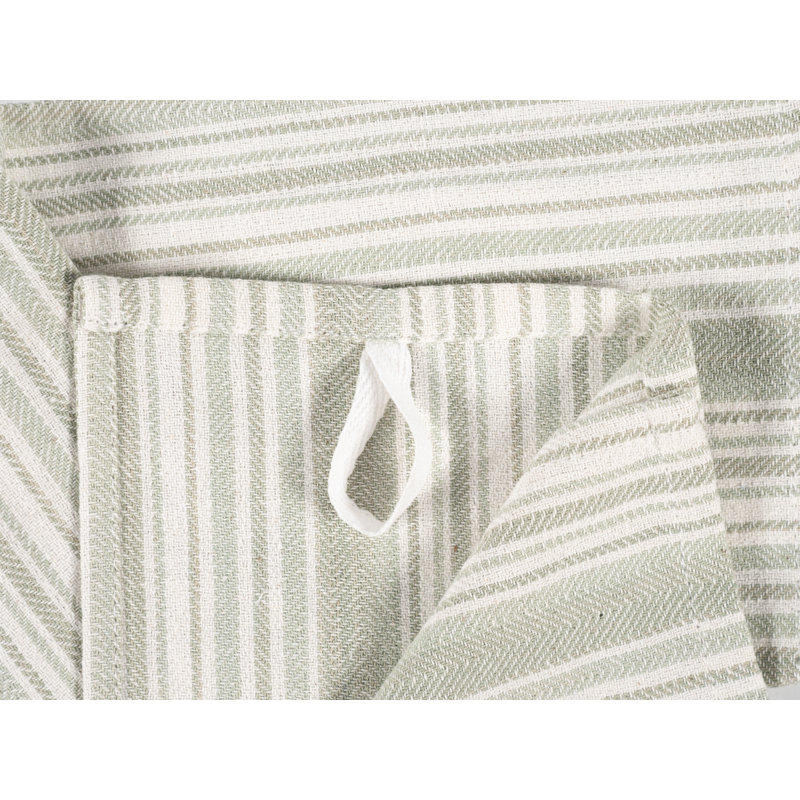 Ensemble de 10 serviettes de cuisine KAF Home de 18 x 28 po, Sauge
