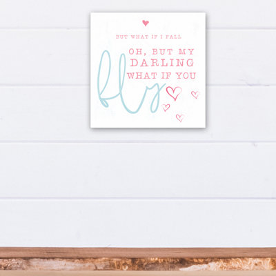 Maebry Text & Numbers Canvas Art