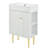 Bathroom Vanity Cabinet 21.6" White - Ample Storage Selections, Smooth Soft-Close, Easy Installation Method Copious Possibilities, Quiet Functionality, Process