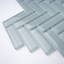 11"X 12.6" Herringbone Polished Glass Mosaic Tile-61266926