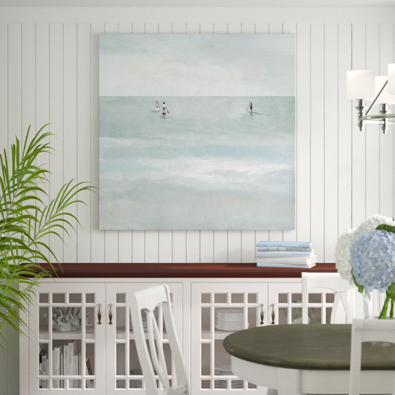 «Paddle Boarding», reproduction sur toile tendue, H 32 po x l 32 po x P 1,5 po