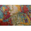 Tapis de salon moderne et abstrait 5 x 8