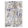 Malard No Pattern Machine Woven Anthracite Gold Area Rug