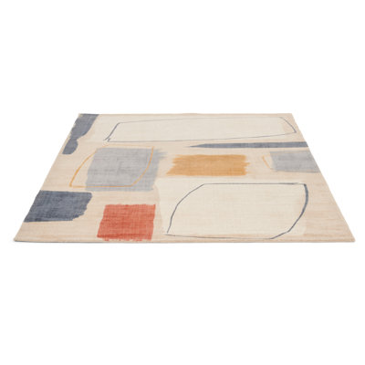 Xariah Wool Geometric Indoor Rug