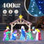  Crèche de Noël d'extérieur 5 pi