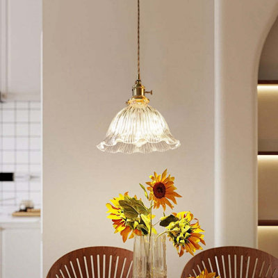 1 - Light Brass Pendant