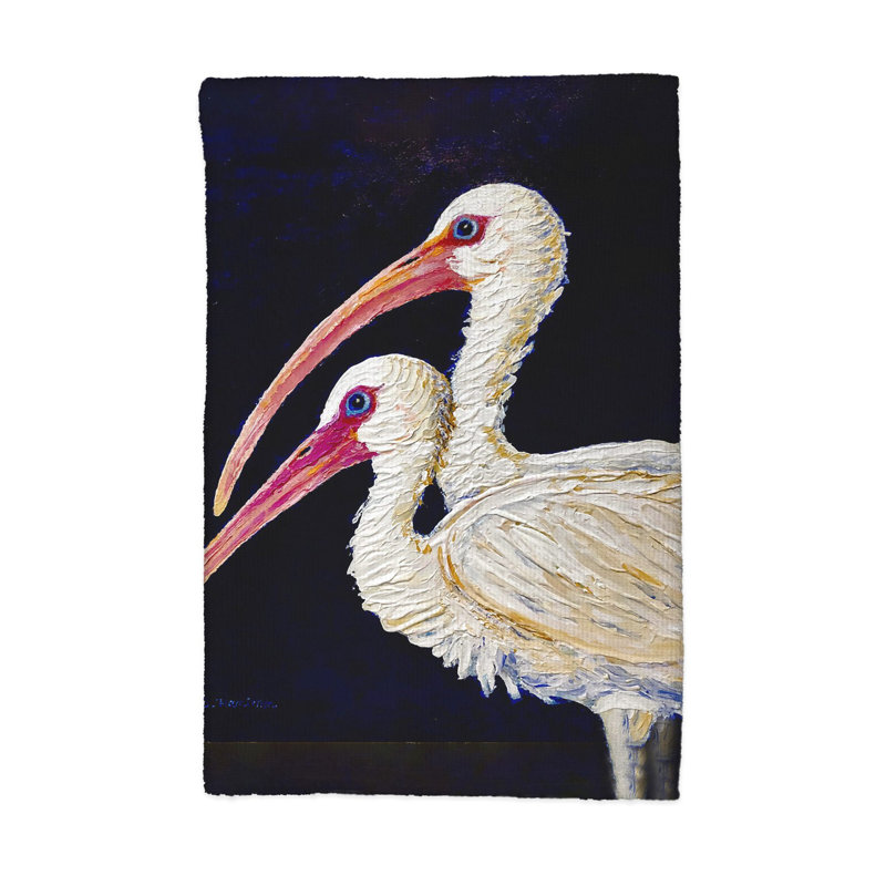 Two Ibis Kitchen Towel
