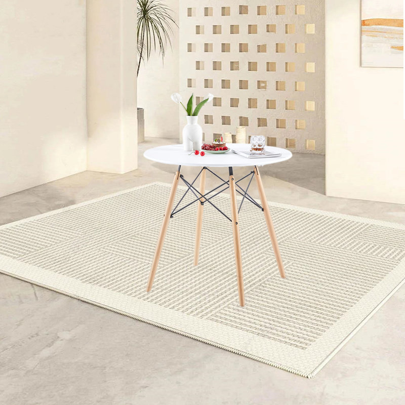 Table de salle à manger 31,5 "Iceis, Blanc